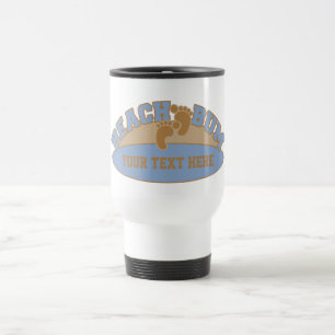 Custom Beach Bum mugs - choose style, color