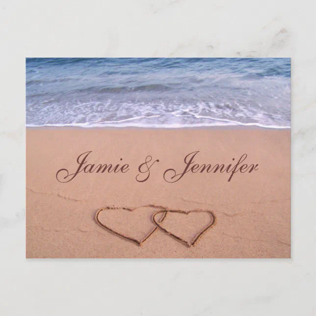 Custom beach card | Zazzle