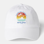 Custom Beach Cruise Family Reunion Matching Hat<br><div class="desc">Going on a family cruise vacation? Customize these camping retro designs for the whole family by adding your family name or custom text, and year of the adventure. I hope it’s not just about the cool design that caught your eye but the fact you’ll never find it in a department...</div>