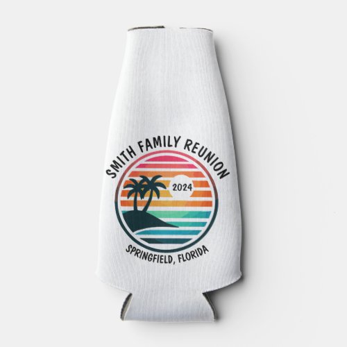 Custom Beach Family Reunion Vacation Cooler