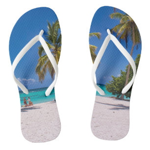 Custom Beach  Family Vacation Summer Flip Flops