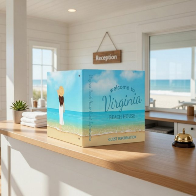 Custom Beach House Guest Information Binder (Creator Uploaded)