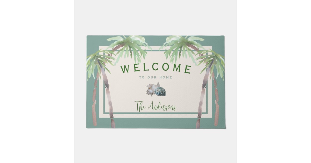 Palm Trees Doormat main image 1