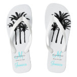 Custom Beach Jamaica Wedding Flip Flops Custom Beach Jamaica Wedding Flip Flops