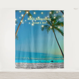 Custom Beach Selfie Photo Backdrop