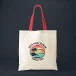 Custom Beach Vacation Family Reunion Tote Bag<br><div class="desc">Fun custom tropical vacation or family reunion tote bag. Features vibrant beach scene with palm trees. Great for toting everything you need for that fun pool or beach party,  an a perfect way to commemorate that amazing family vacation and family reunion. Customize trip/family name,  location and year.</div>