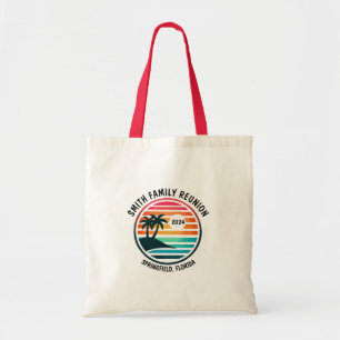 Custom Beach Vacation Family Reunion Tote Bag