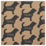 Custom Beagle Dog Fabric