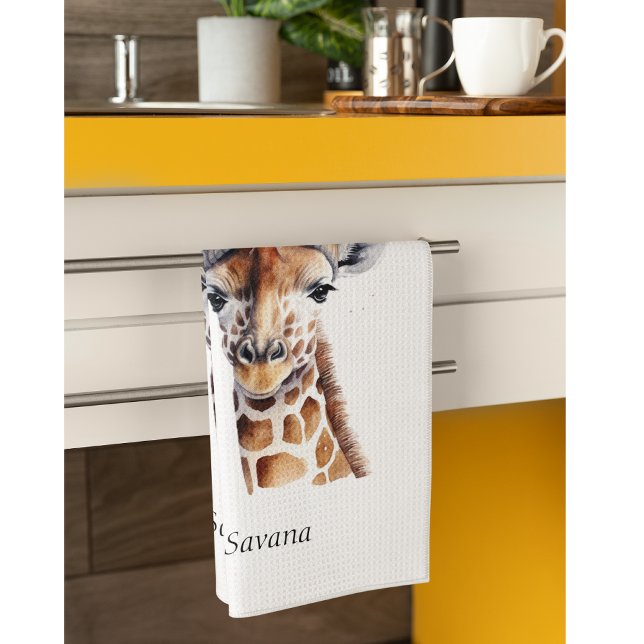 Custom Beanie Bunch Giraffe Winter Hat Towel (Creator Uploaded)