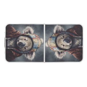 Custom Beanie Bunch Koala Winter Hat Table