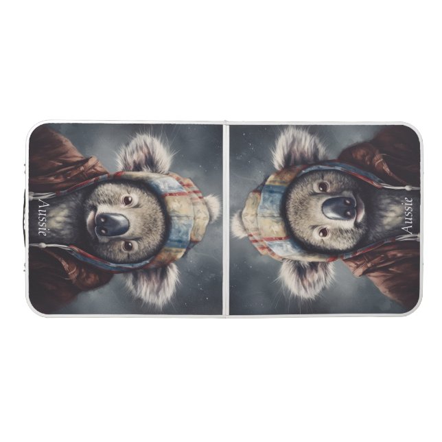 Custom Beanie Bunch Koala Winter Hat Table (Top)