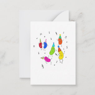 Custom Beans. cute beans Note Card