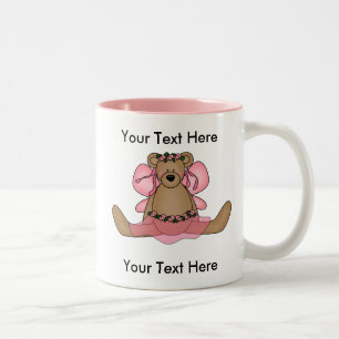 Custom Bear Ballerina Mug - Customizable