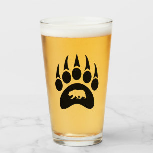 Custom Bear Claw Beer Glass Tumblr