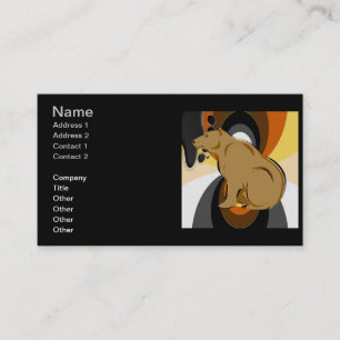 Custom Bear Pride Business Cards