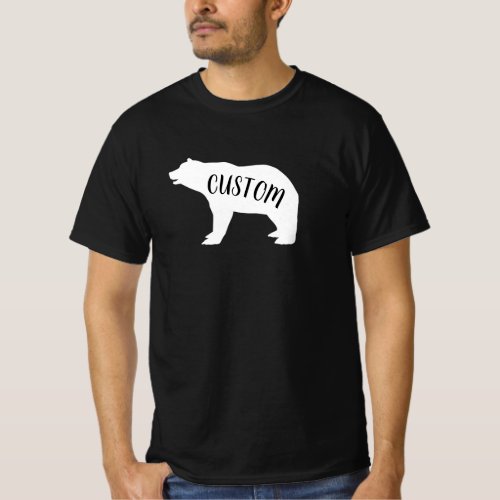 Custom Bear T_Shirt