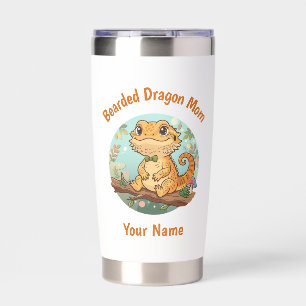 Custom Bearded Dragon Mom Tumbler