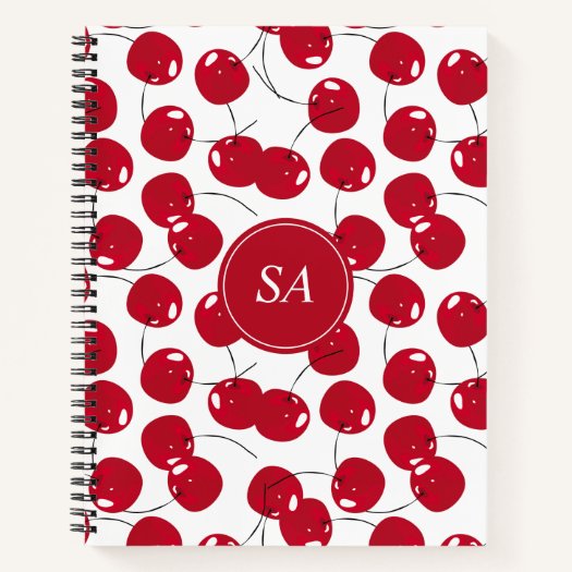 Custom Beautiful Fresh Red Cherry Pattern