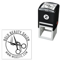 Your Business Logo Create Your Own Custom Rubber Rubber Stamp | Zazzle