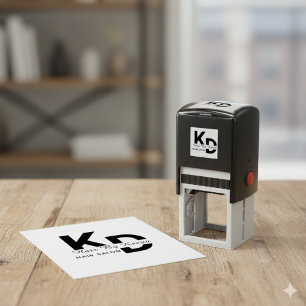 Custom Beauty Salon Tools Hair Stylist Self-inking Stamp