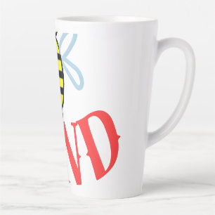 Custom Bee Kind Personalized Gift  Latte Mug
