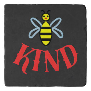 Custom Bee Kind Personalized Gift T-Shirt Trivet