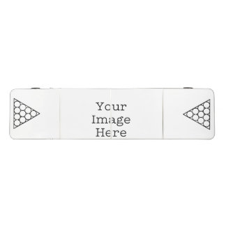 Custom Beer Pong Table with Cup Template