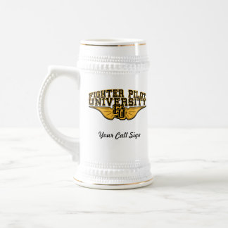 Custom Beer Stein w/call sign