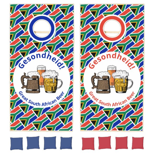 Custom Beers SOUTH AFRICA  Cornhole Set (Set)