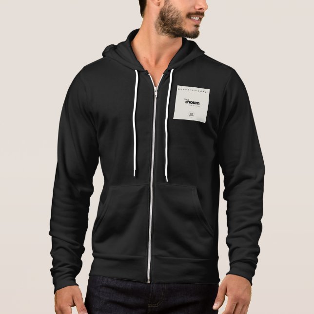Custom Bella+Canvas Full-Zip Hoodie TCS Edition (Front)