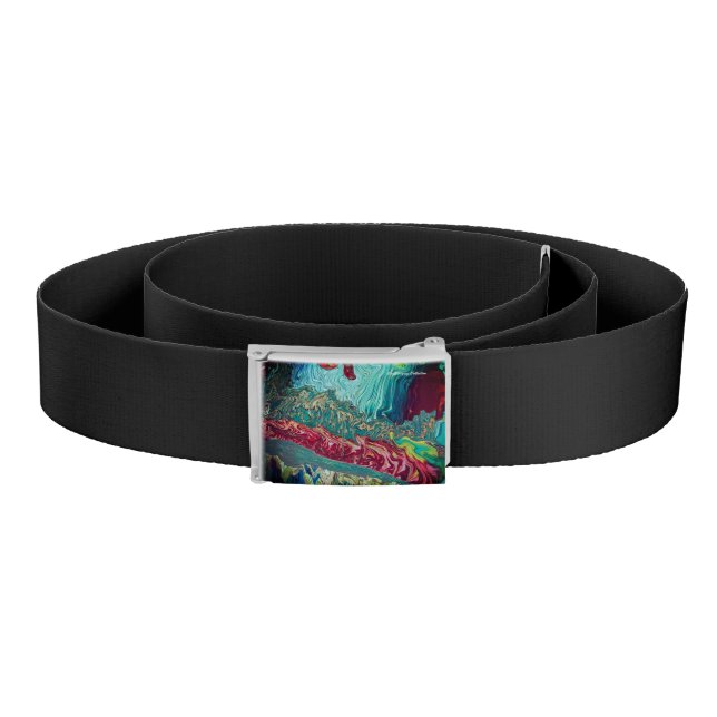 Custom Belt "Aqua Flow Black" (Coil)