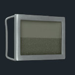 Custom Belt Buckle – Matte Top, Sparkle Base<br><div class="desc">Designed with intention, this belt buckle pairs a matte moss green upper half with a speckled sparkle base—creating a subtle yet striking contrast. Framed in brushed metal, the layout suggests stability above and depth below, perfect for those who lead with calm but carry force. Fully customizable, this buckle is a...</div>