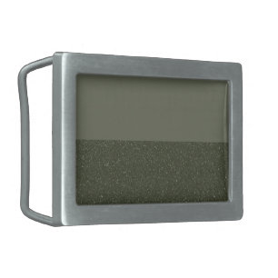 Custom Belt Buckle – Matte Top, Sparkle Base