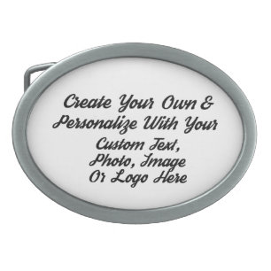 Custom Belt Buckle - Personalized Photo Name Gift