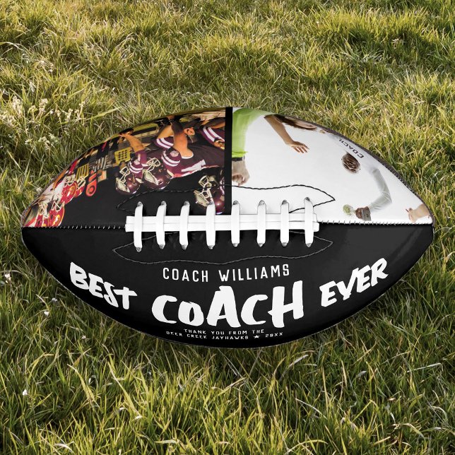 Custom BEST COACH EVER Cool Street Style 2 Photos Football (Creator Uploaded)