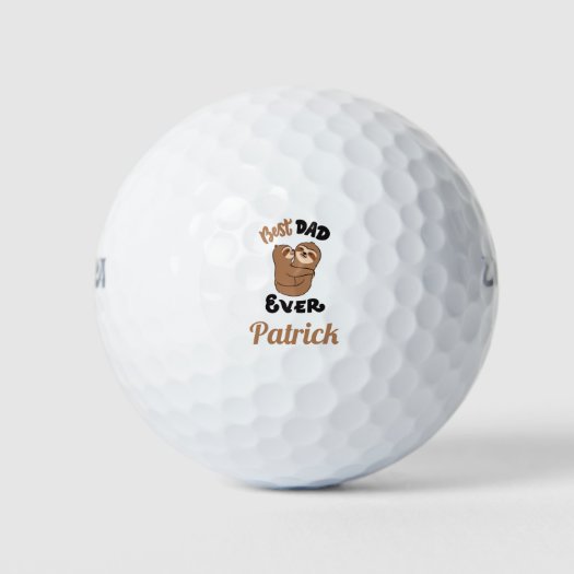 Custom Best Dad Ever Cute Sloth
