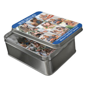 Custom Best Dad Ever Fathers Day 9 Photo Collage Jigsaw Puzzle