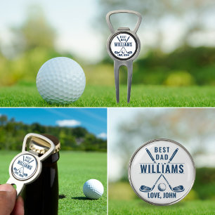 Custom Best Dad Keepsake  Divot Tool