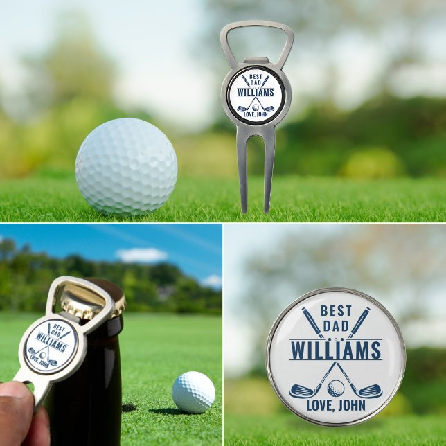 Custom Best Dad Keepsake  Divot Tool (Creator Uploaded)