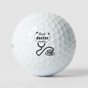 Custom Best Doctor Ever Graduation Appreciation Golf Balls