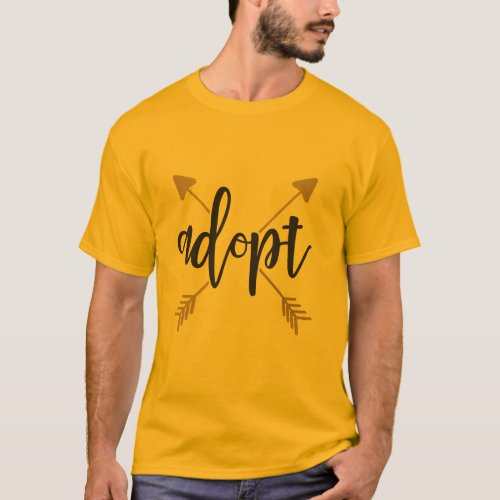 custom best dog dad adopt a dog cat design T_Shirt