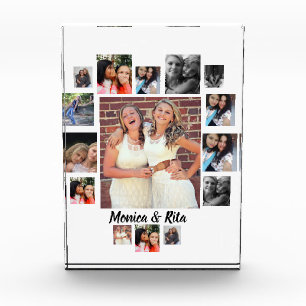 Custom Best Friends 15 Photo Collage Block