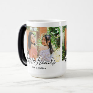Custom Best Friends Photo Color Morph Mug