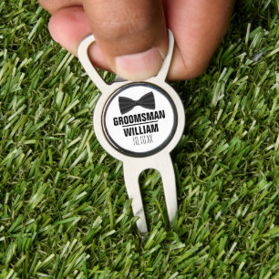 Custom Best Man Groomsman Wedding Divot Tool