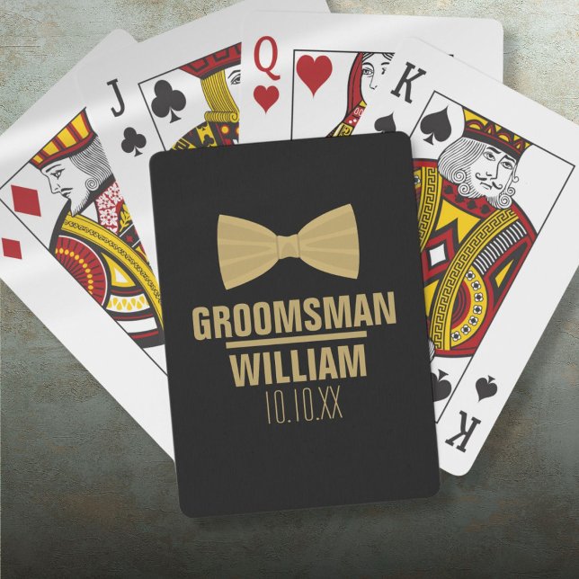 Custom Best Man Groomsman Wedding Poker Cards (Custom Best Man Groomsman Wedding Poker Cards)