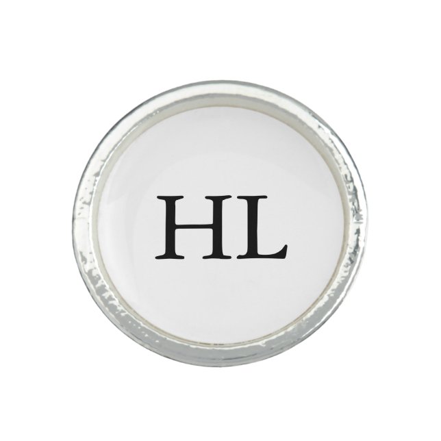 Custom Best Man，Personalized Groomsman Gi Ring (Front)