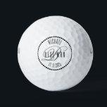 Custom Best Man Wedding Golf Balls<br><div class="desc">Make your own custom golf ball. Personalize this design with your own text. You can further customize this design by selecting the "customize further" link if desired.</div>