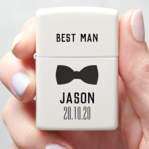 Custom Best Man Zippo Lighter