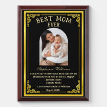 Custom Best Mom Ever Mother's Day Photo