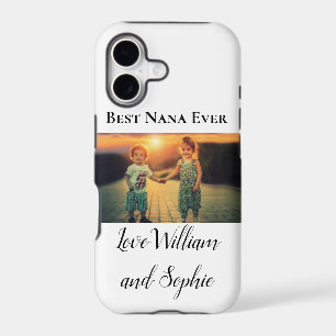 Custom Best Nana Ever Photo iPhone 17 Case